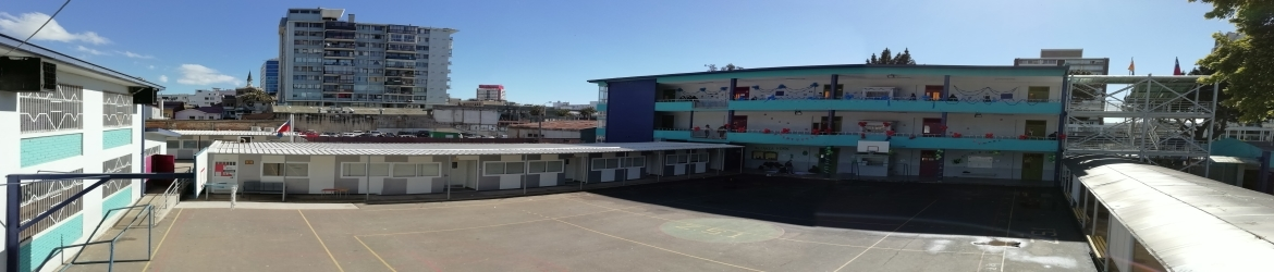 Fachada del Liceo Guillermo Rivera